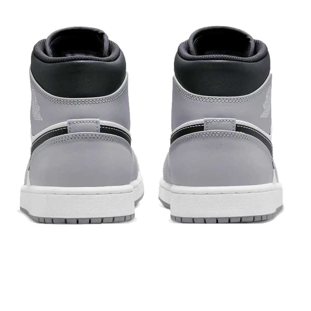 Anthracite Grey Air Jordan Mid 1 Smoke Light 0706